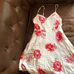 Classic fit and flare floral sundress